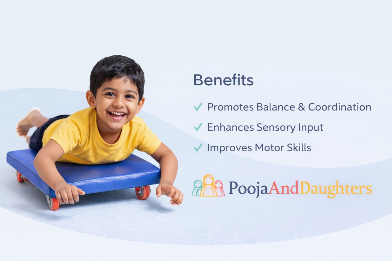 SCOOTER BOARD (WOODEN)