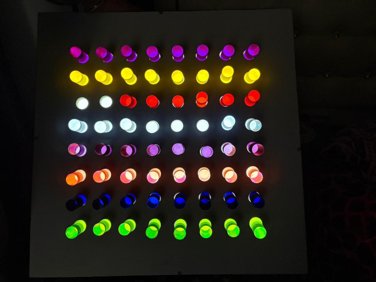Sensory interactive peg board--LED light-up peg Activity board for children - Image 2