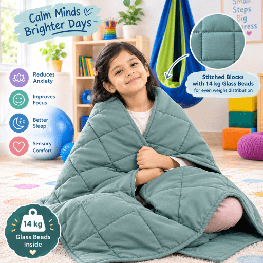 Superior Deluxe Calming Sensory Blanket for Kids| Pooja & daughters - Image 2