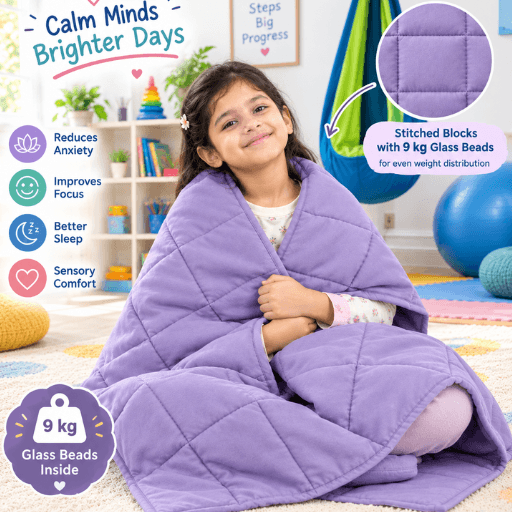 Superior Deluxe Calming Sensory Blanket for Kids| Pooja & daughters - Image 3