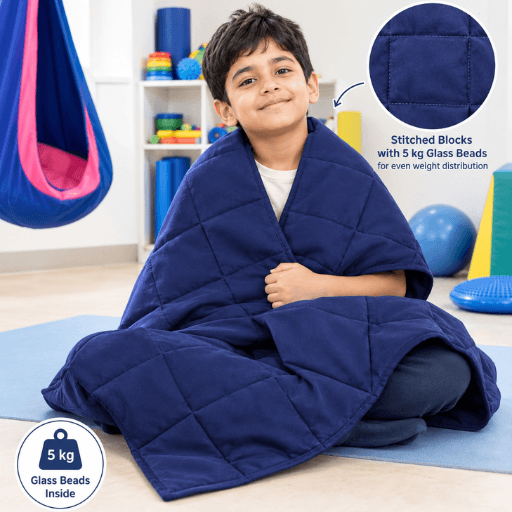 Superior Deluxe Calming Sensory Blanket for Kids| Pooja & daughters - Image 4