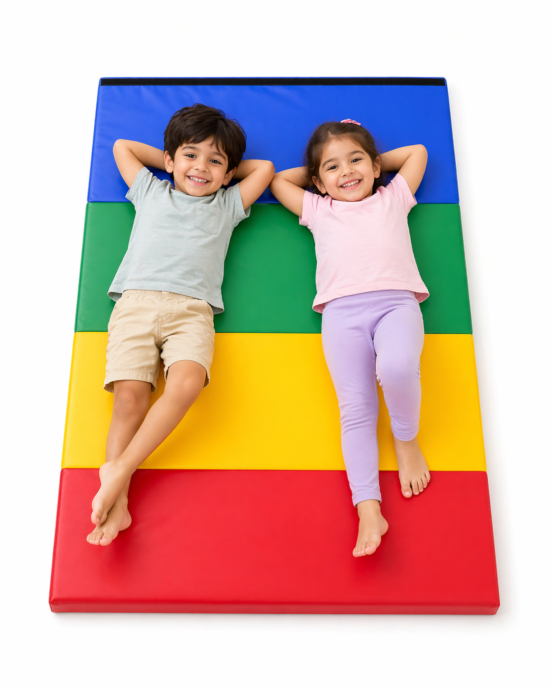 Premium Foldable Foam Mat with Durable Water-Resistant Rexine Cover for Therapy & Exercise - Image 3