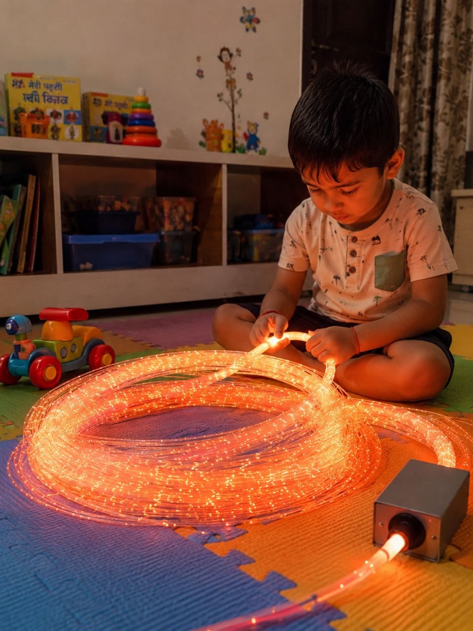 Fiber Optic Sensory Light for Kids & Autism Therapy - Image 4