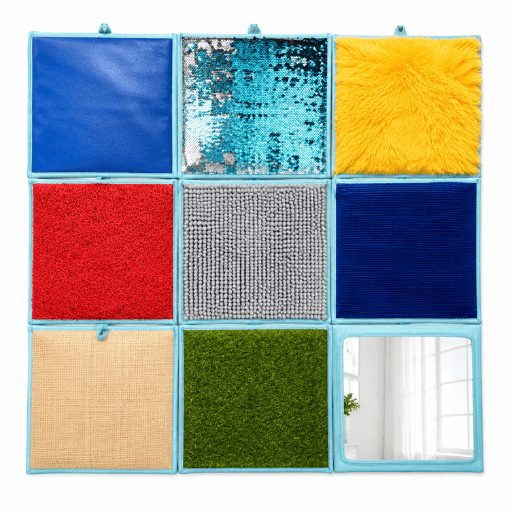 Sensory Textured Mats – Set of 9